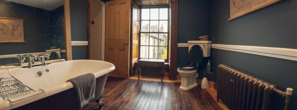 Luxurious Bathroom in one of the limepark cottages
